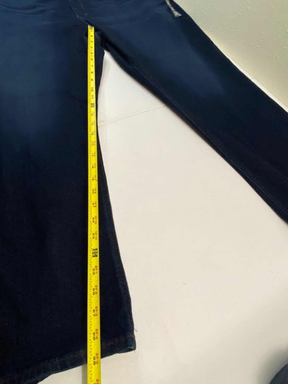 Lee Legendary Plus Straight Leg Jeans Women 28W Mid Rise Dark Blue NWT - Picture 9 of 13